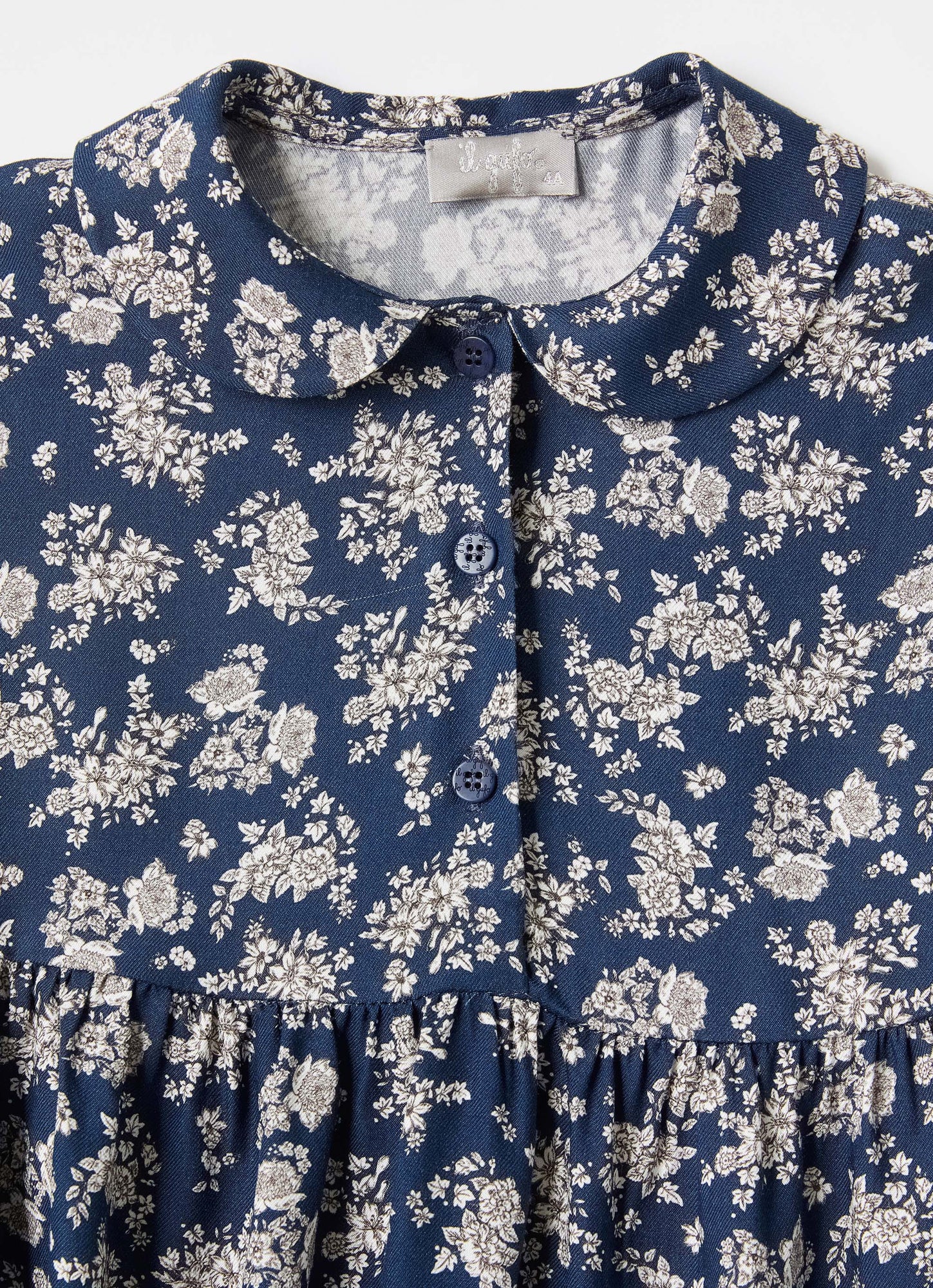 Floral Print Dress | Blue