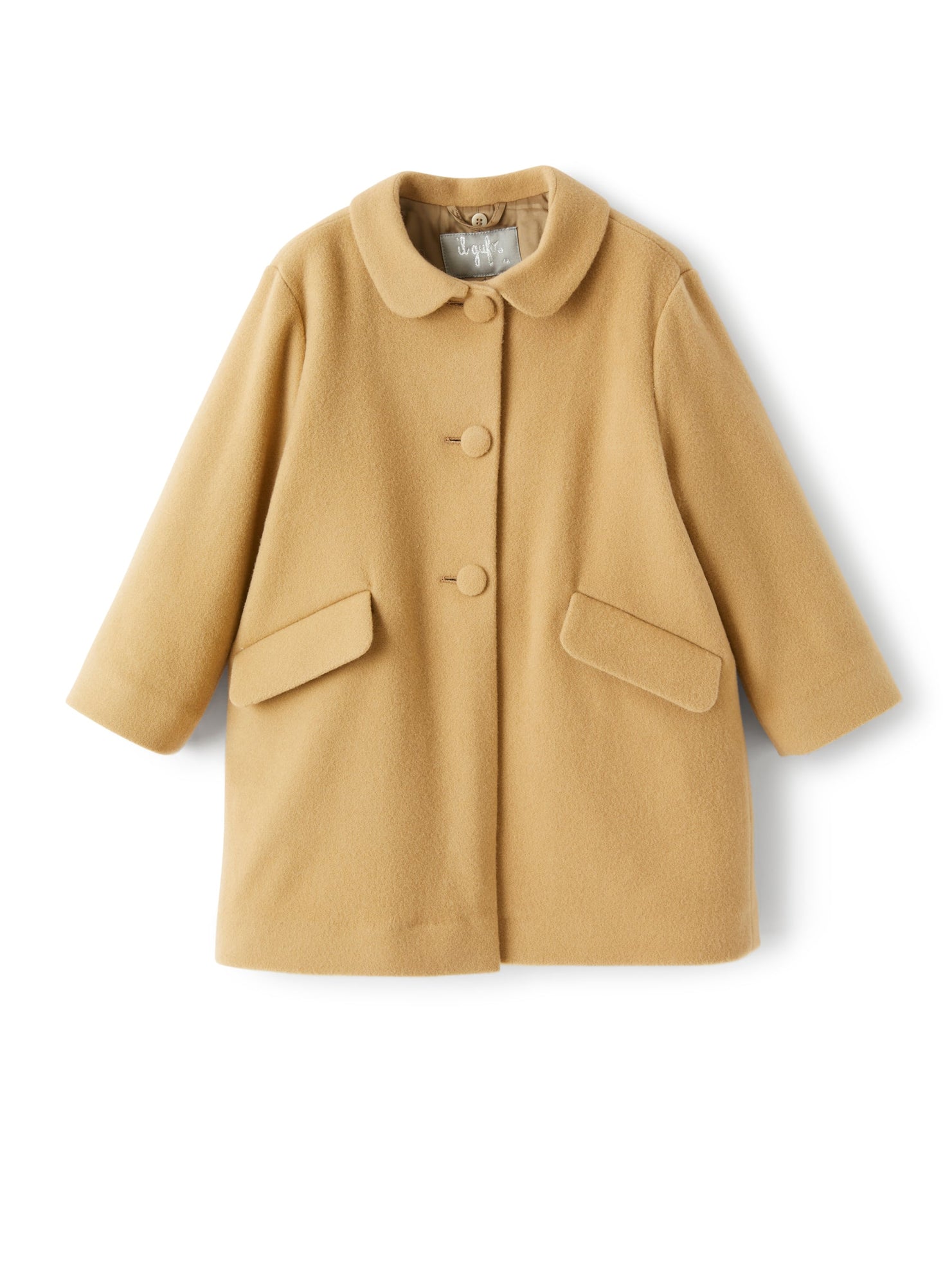 Girls | Coat in Wool and Cashmere | Legno