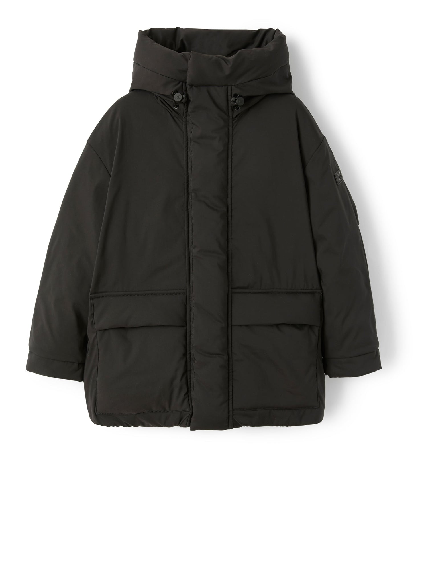 Boys | Down Jacket Filled with Eco-Friendly Sorona Padding | Black