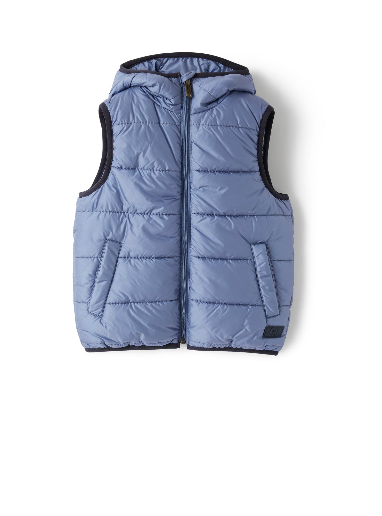 Gilet in Faux Down | Mirtillo/Blue