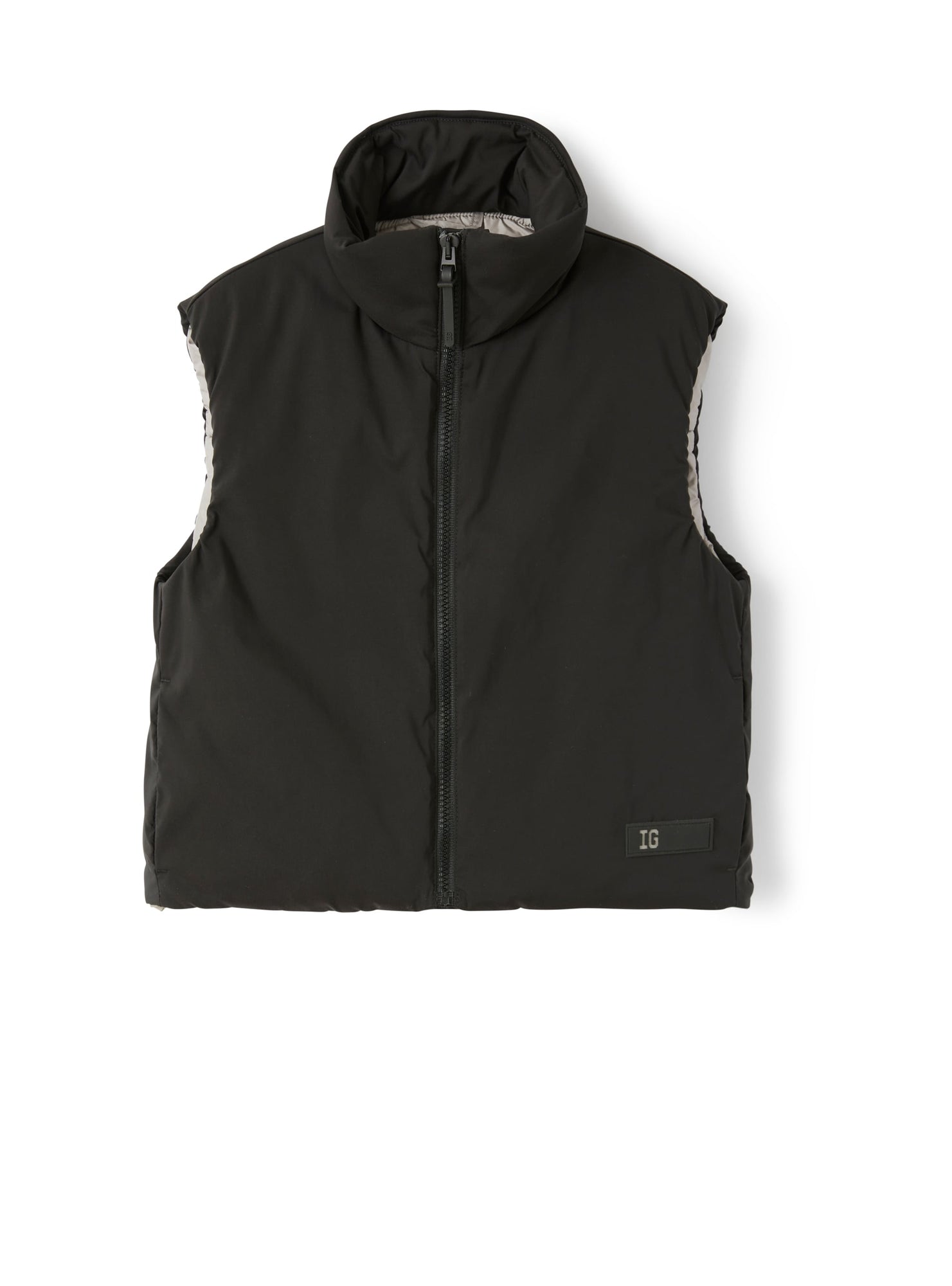 Gilet with Eco-Friendly Sorona Padding | Black