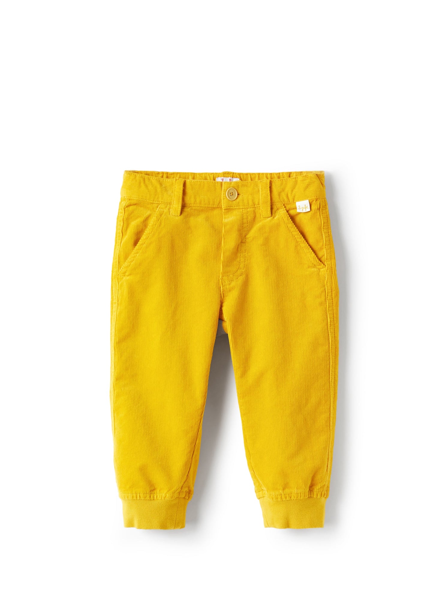 Baby Boys | Corduroy Trousers | Yellow Acero