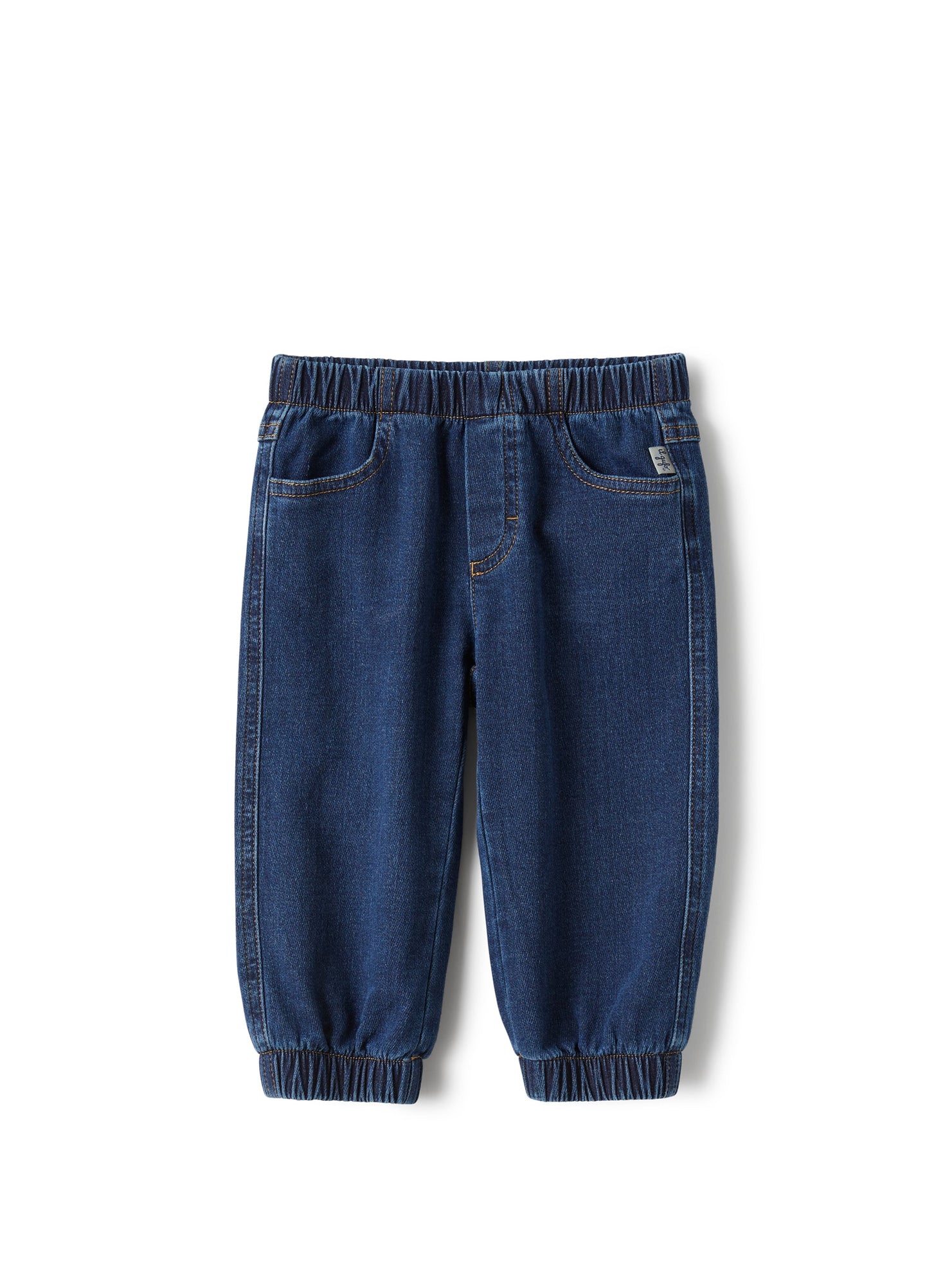 Baby Boys | Jeans with Elasticated Cuffs | Blue