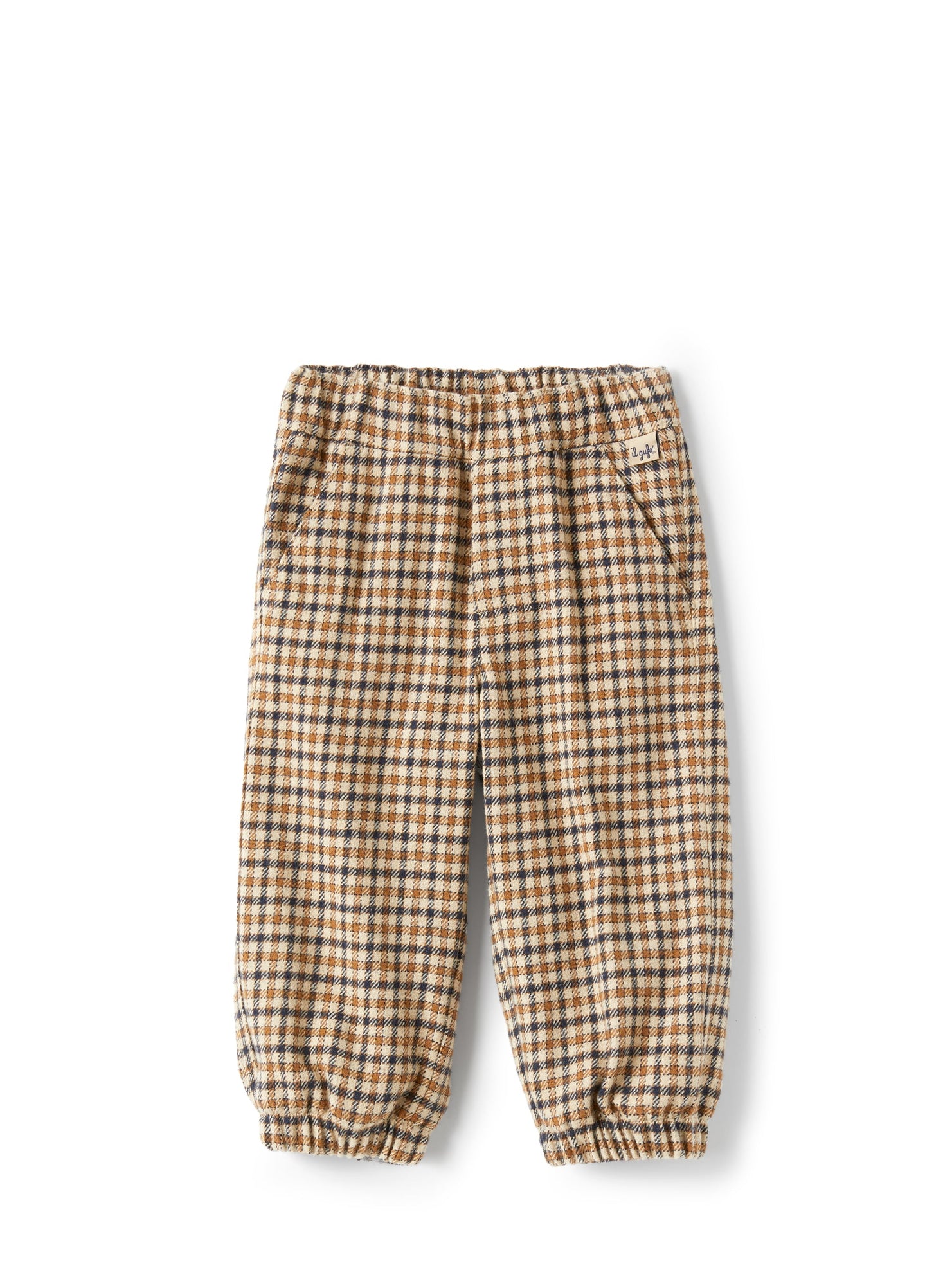 Baby Boys | Trousers in a Check Pattern | Blue