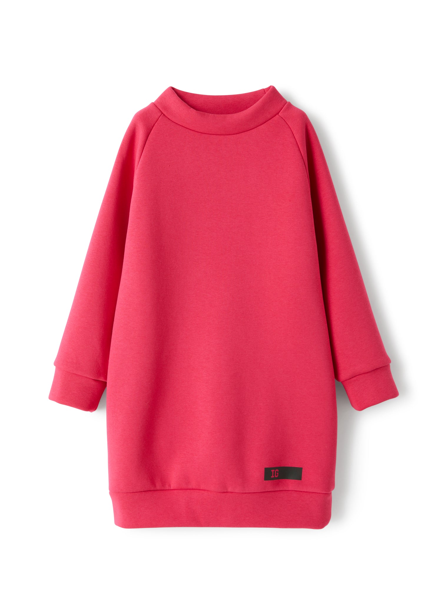 Girls | Dress in Hi-Tech Fleece | Fuchsia