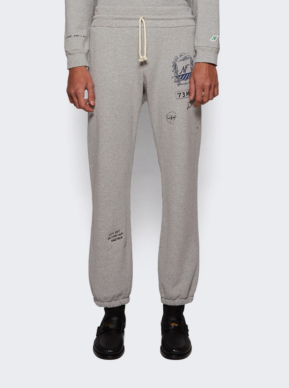 Men | Nick Fouquet | Paris Sweatpants Heather Grey