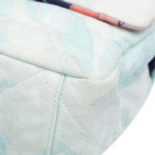 Chanel | Pre-Owned Quilted Jungle Jeans Flap | Blue/Light Blue