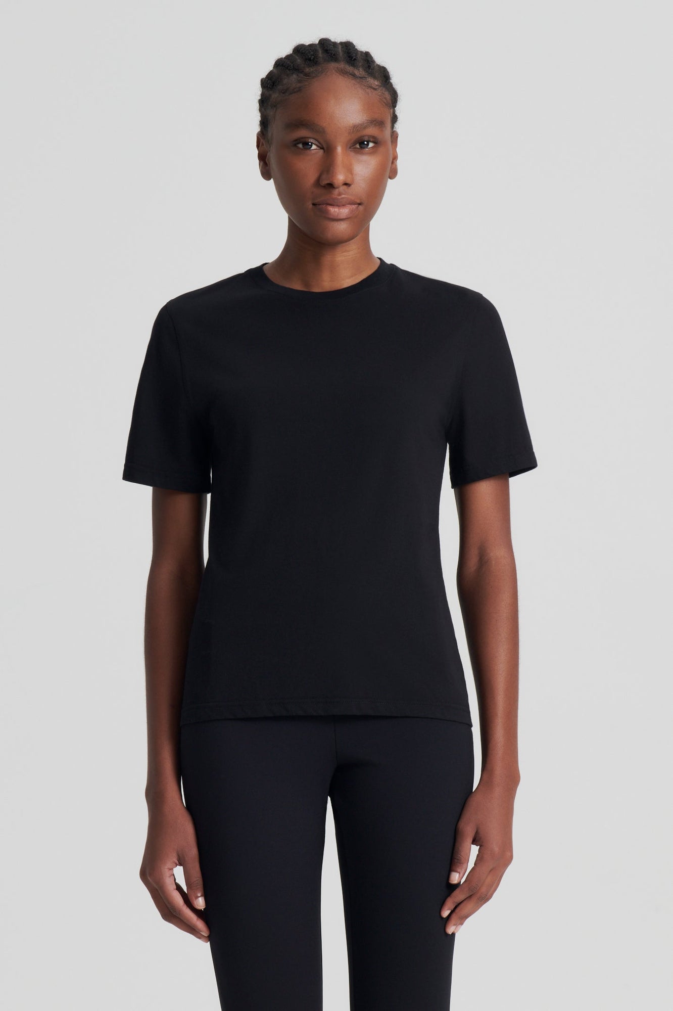 Mercerised TShirt | Black