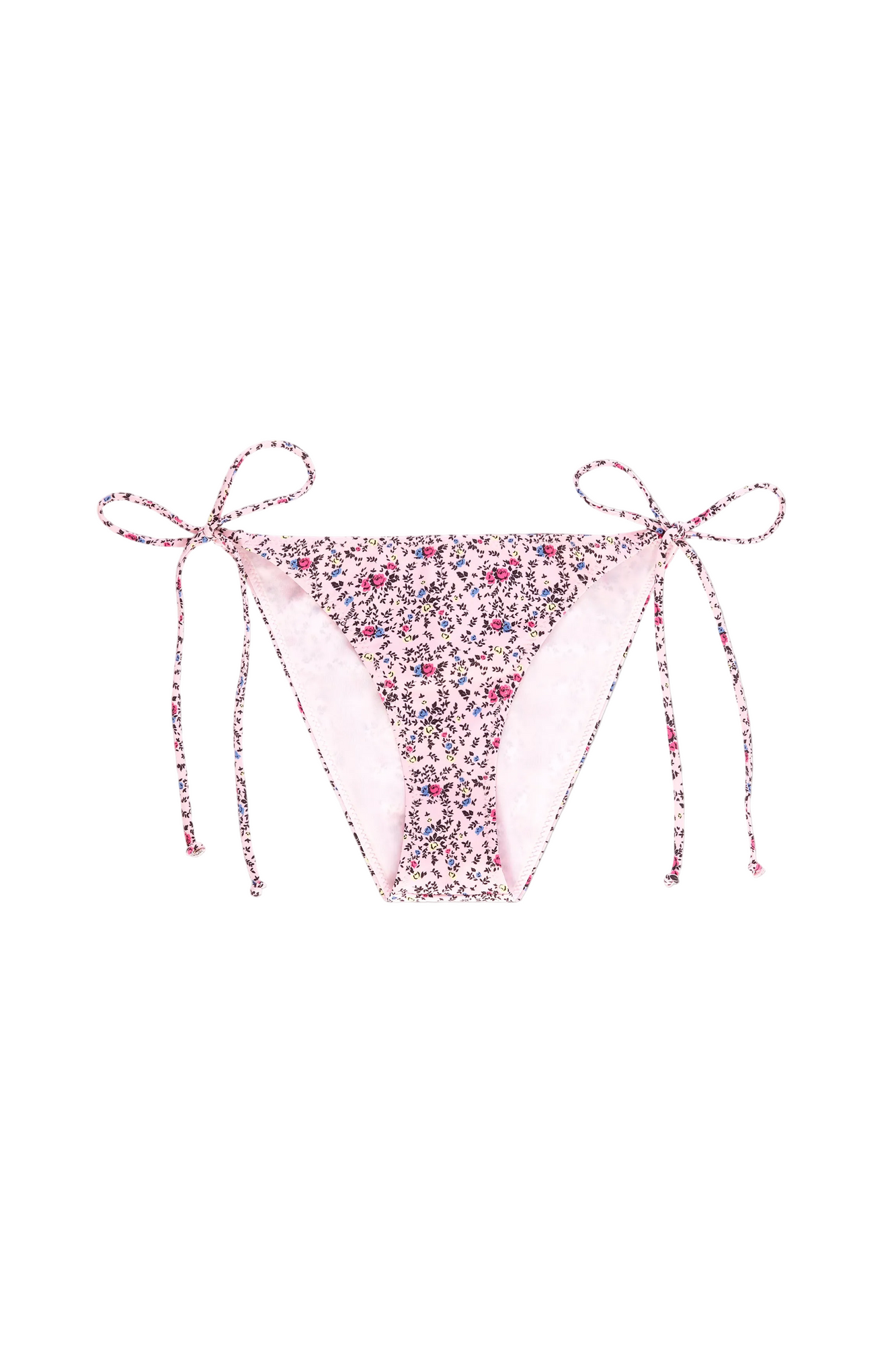 Floral Recycled Bikini Briefs | Pink Nectar