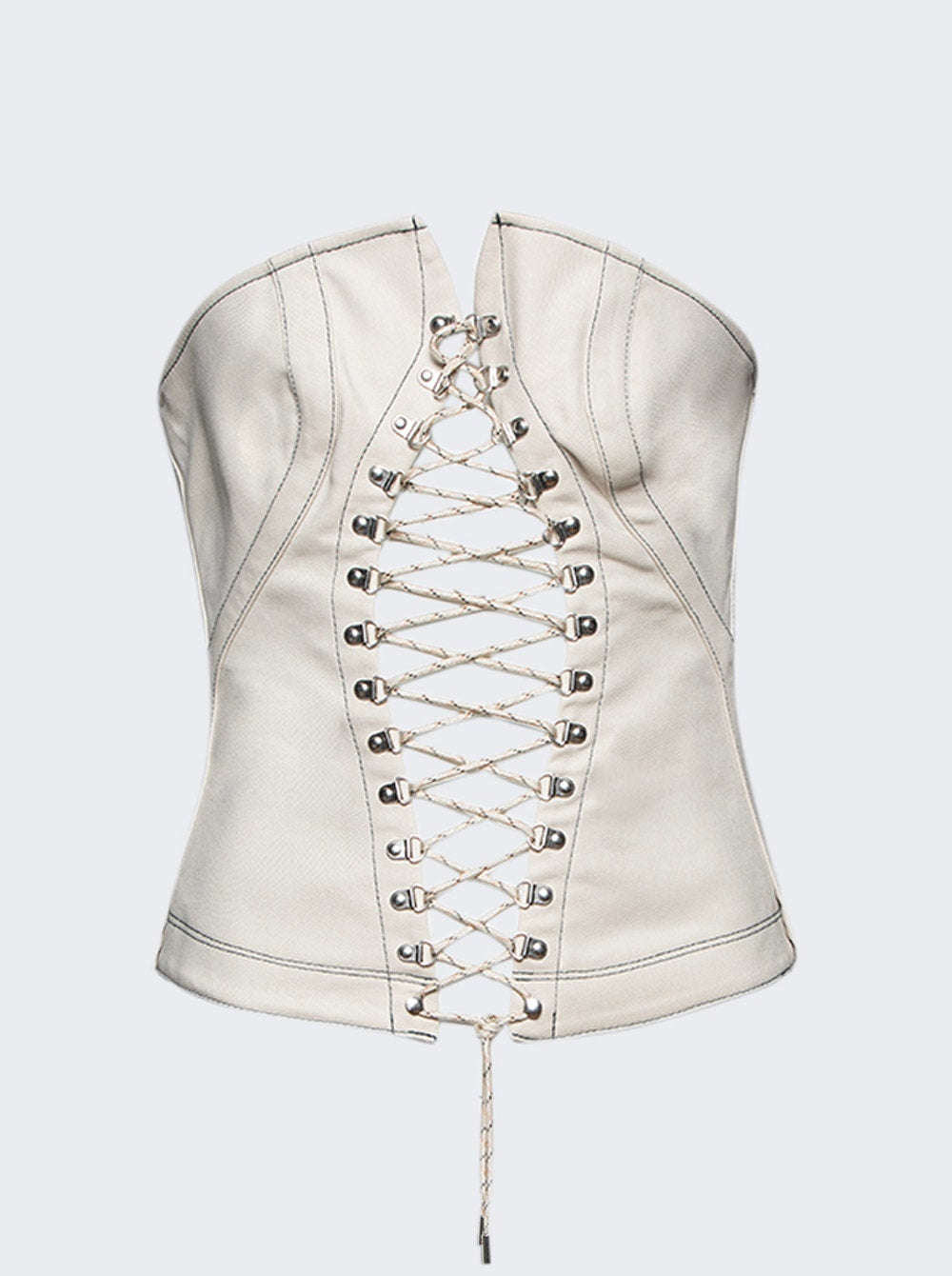 Women | Dion Lee | Hiking Laced Corset | Birch