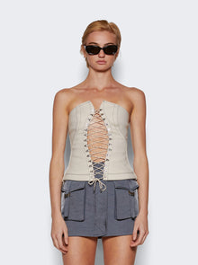 Women | Dion Lee | Hiking Laced Corset | Birch