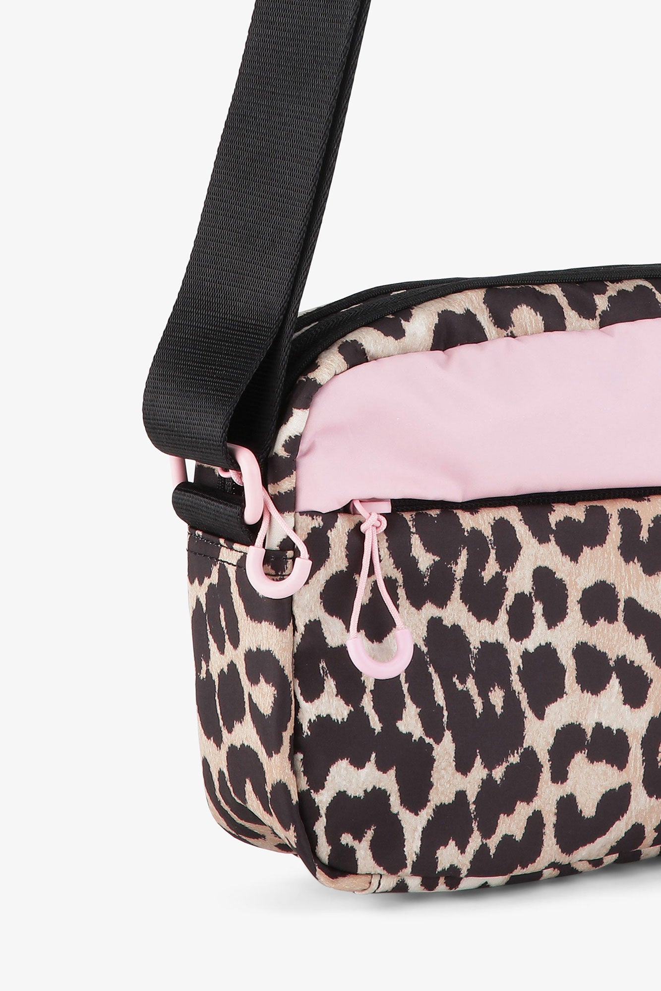 Recycled Tech Festival Bag | Leopard/White