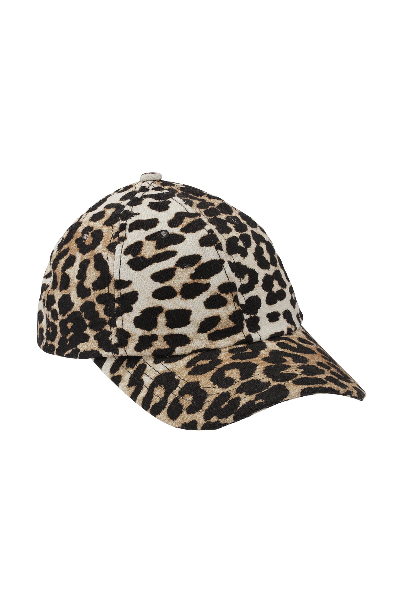 Cotton Canvas Cap | Leopard