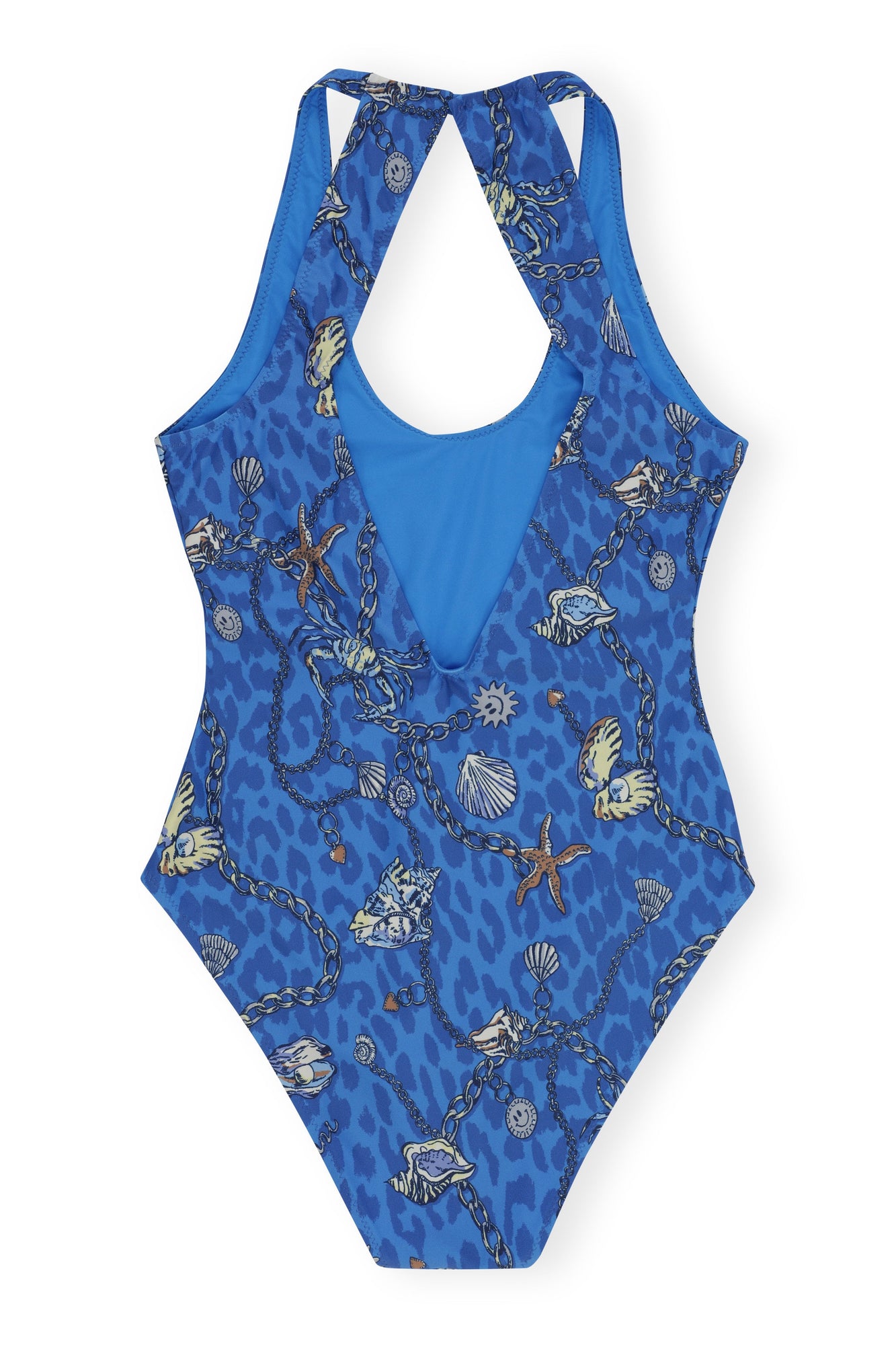 Recycled Printed Diamond Swimsuit | Sea Treasure Cloisonne