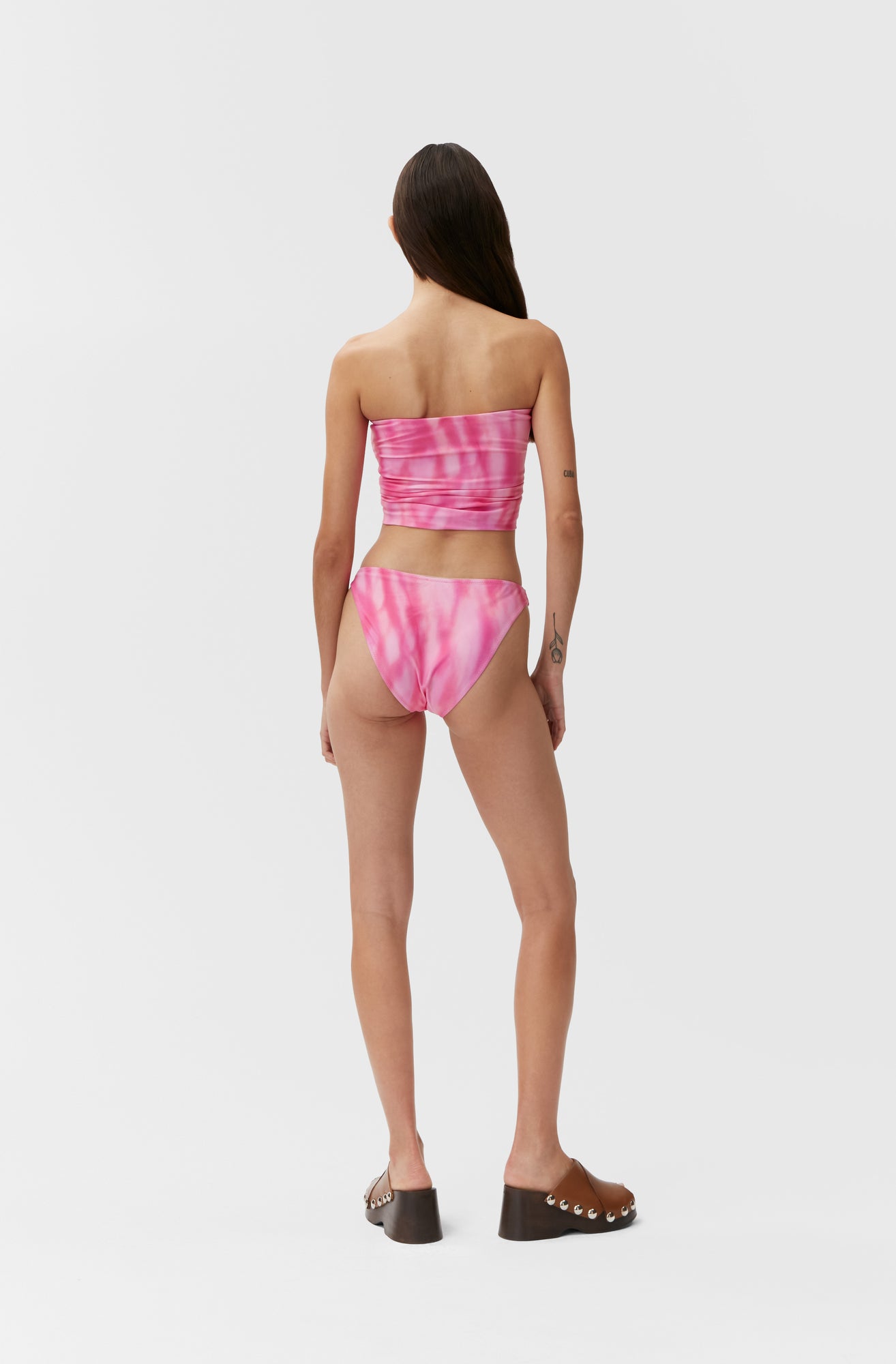 Low-Rise Brief Bikini Bottom | Dreamy Daze Phlox Pink