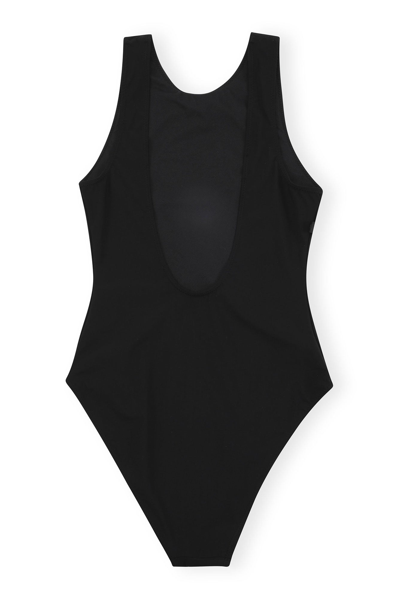Recycled Matte Sporty Swimsuit | Black