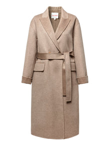 High Quality Wool Coat | Cream White