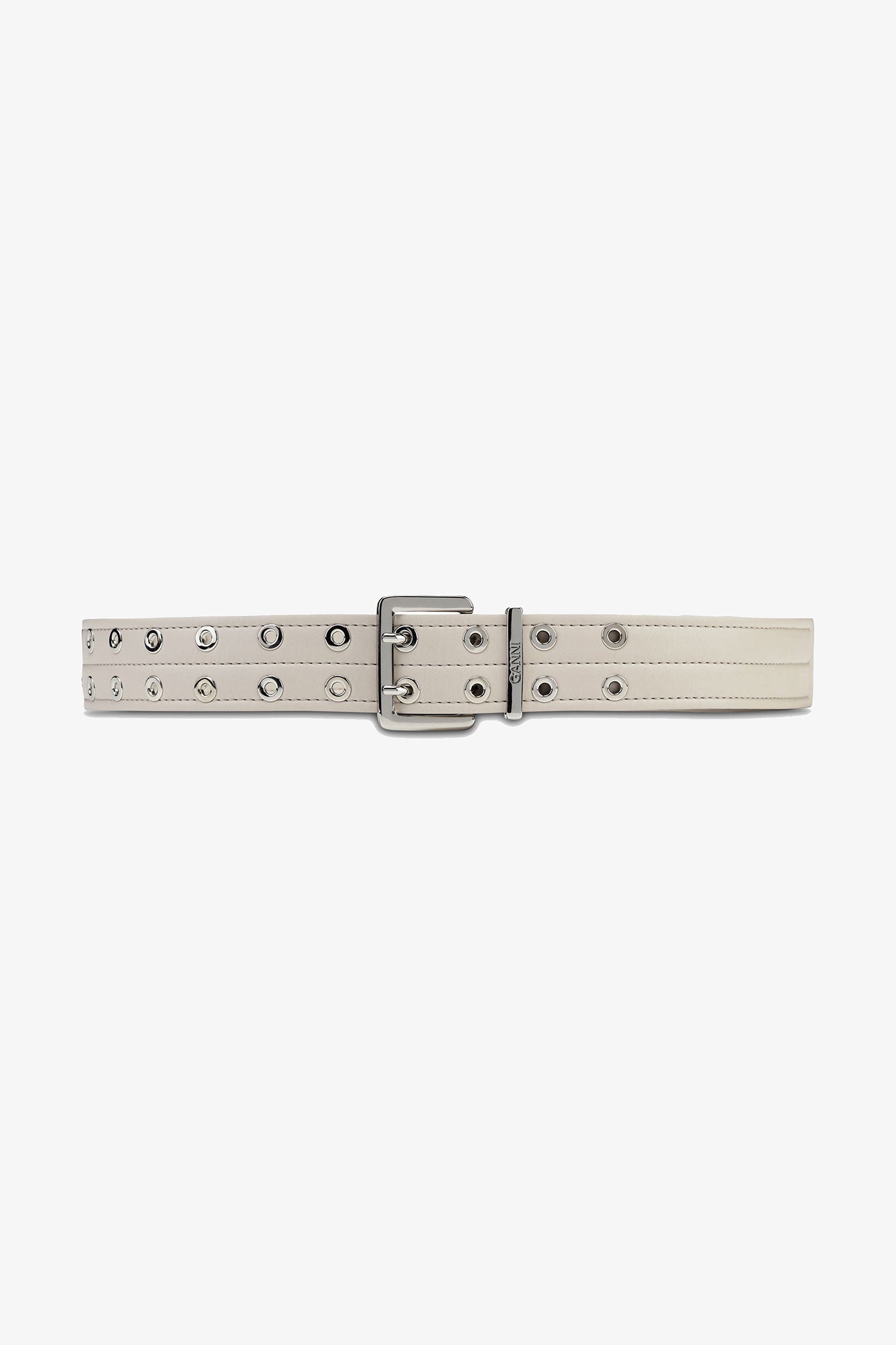 Double Eyelet Belt | Egret
