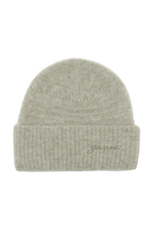 Wool Blend Beanie | Aqua Foam