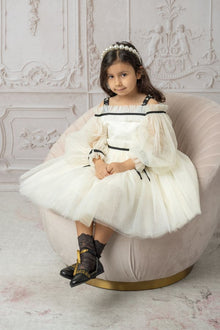 Baby Girls | Coco-Ivory Tulle Dress | Ivory