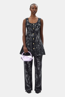 Ganni Bou Bag Mini Metallic | Pink Lavender