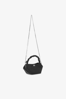 Satin Mini Bou Bag | Black