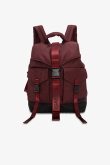 Recycled Tech Backpack | Dark Burgundy