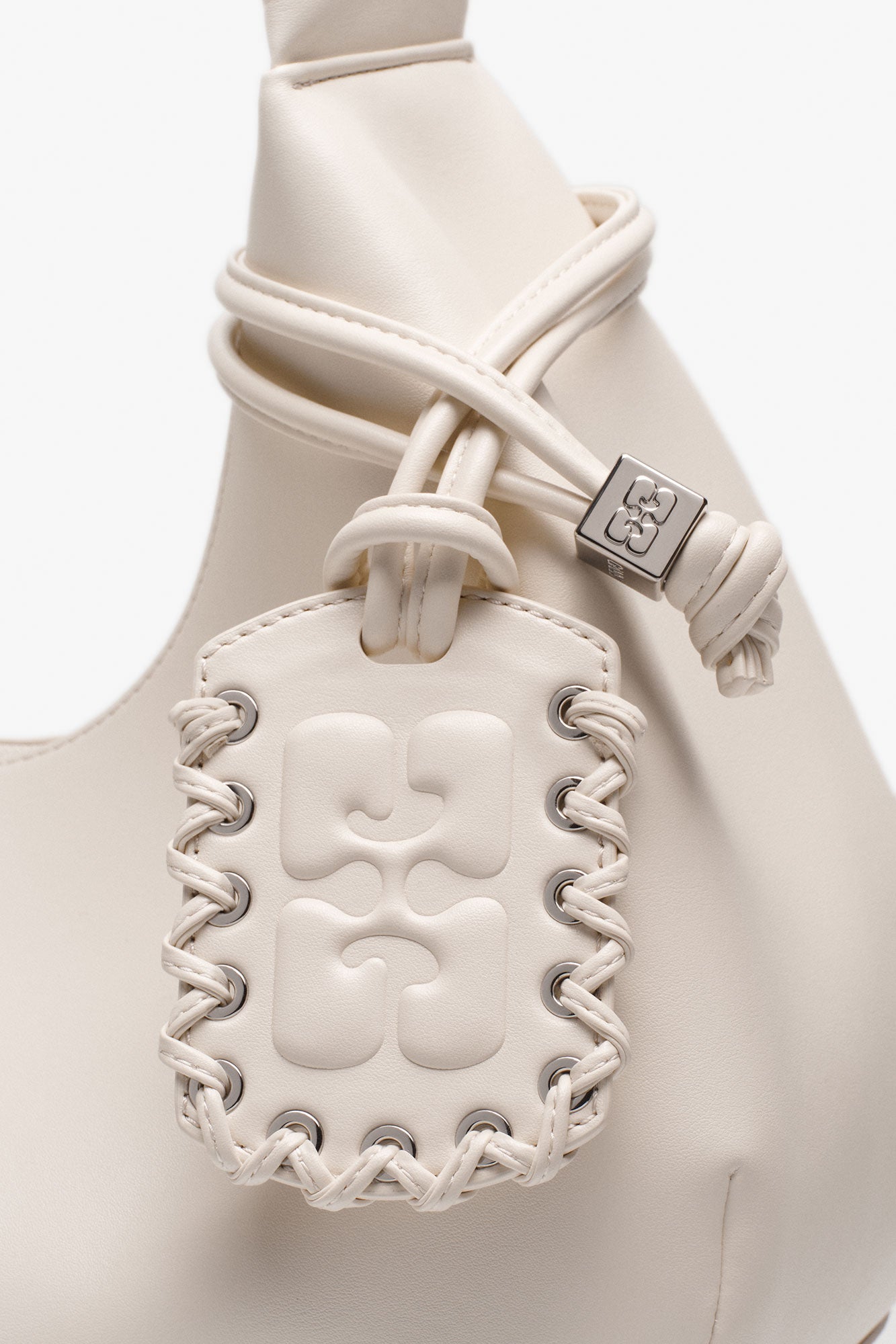 Medium Hobo Bag | Egret