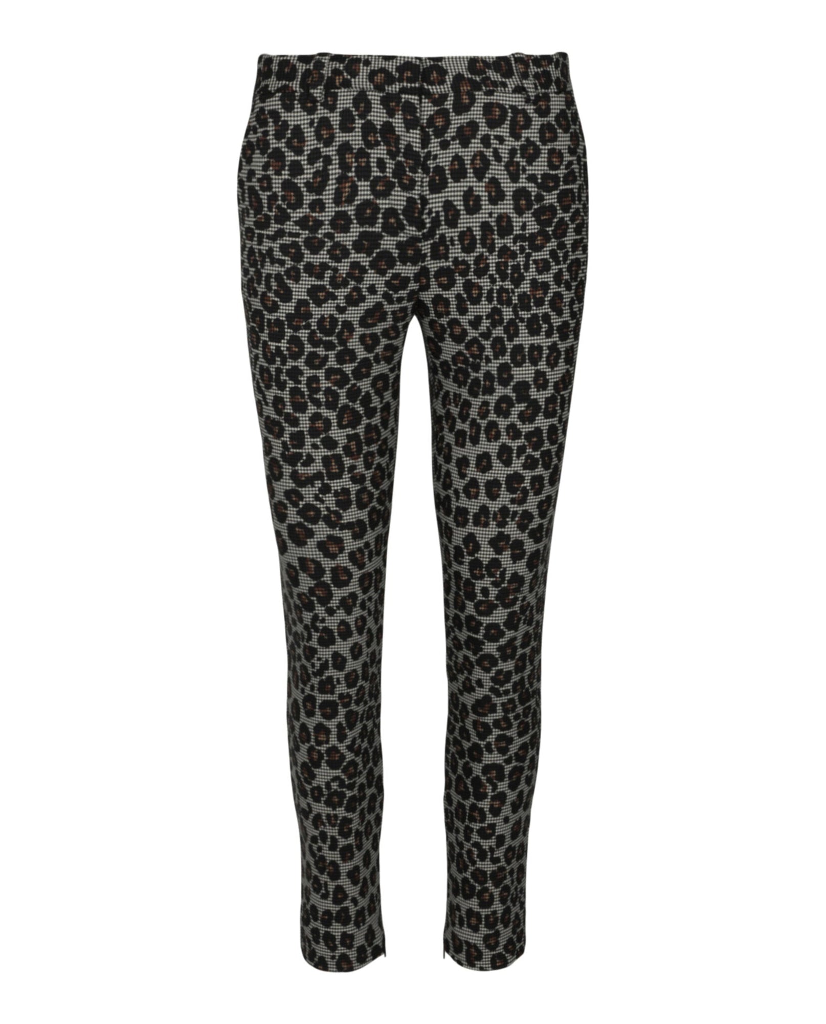 Versace | Animal Printed Wool Blend Pants