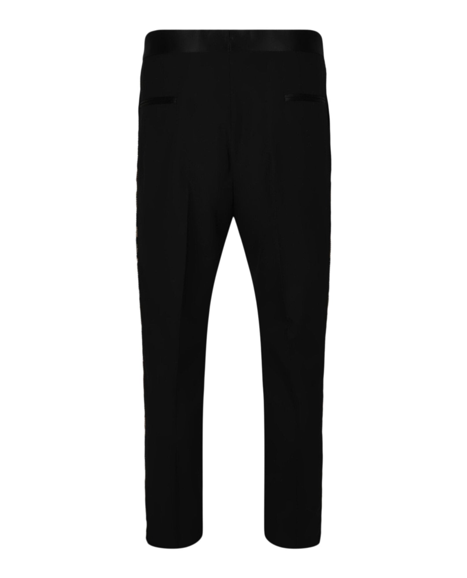 Versace | Embellished Panel Formal Pants