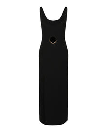 Versace | Ring Cutout Sleeveless Maxi Dress