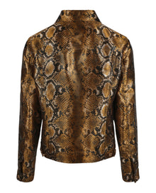 Versace | Snakeskin Print Jacket