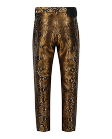 Versace | Snakeskin Print Pants