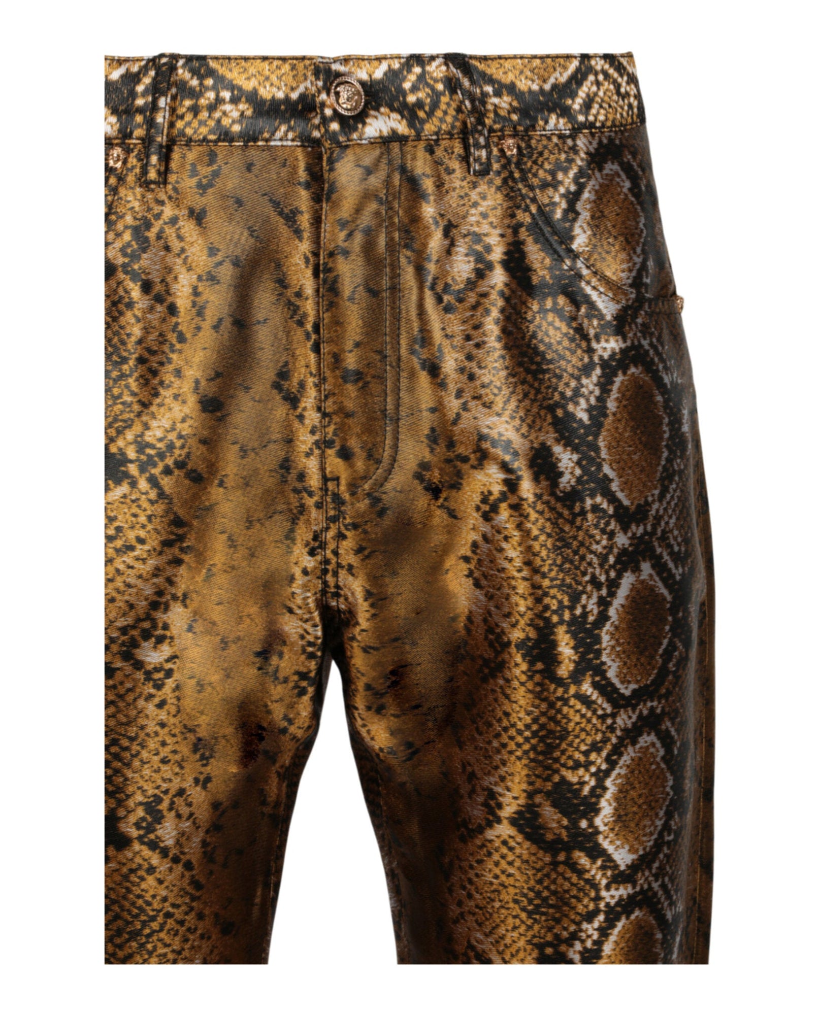 Versace | Snakeskin Print Pants