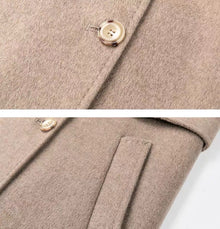Pure Cashmere Wool Coat | Beige