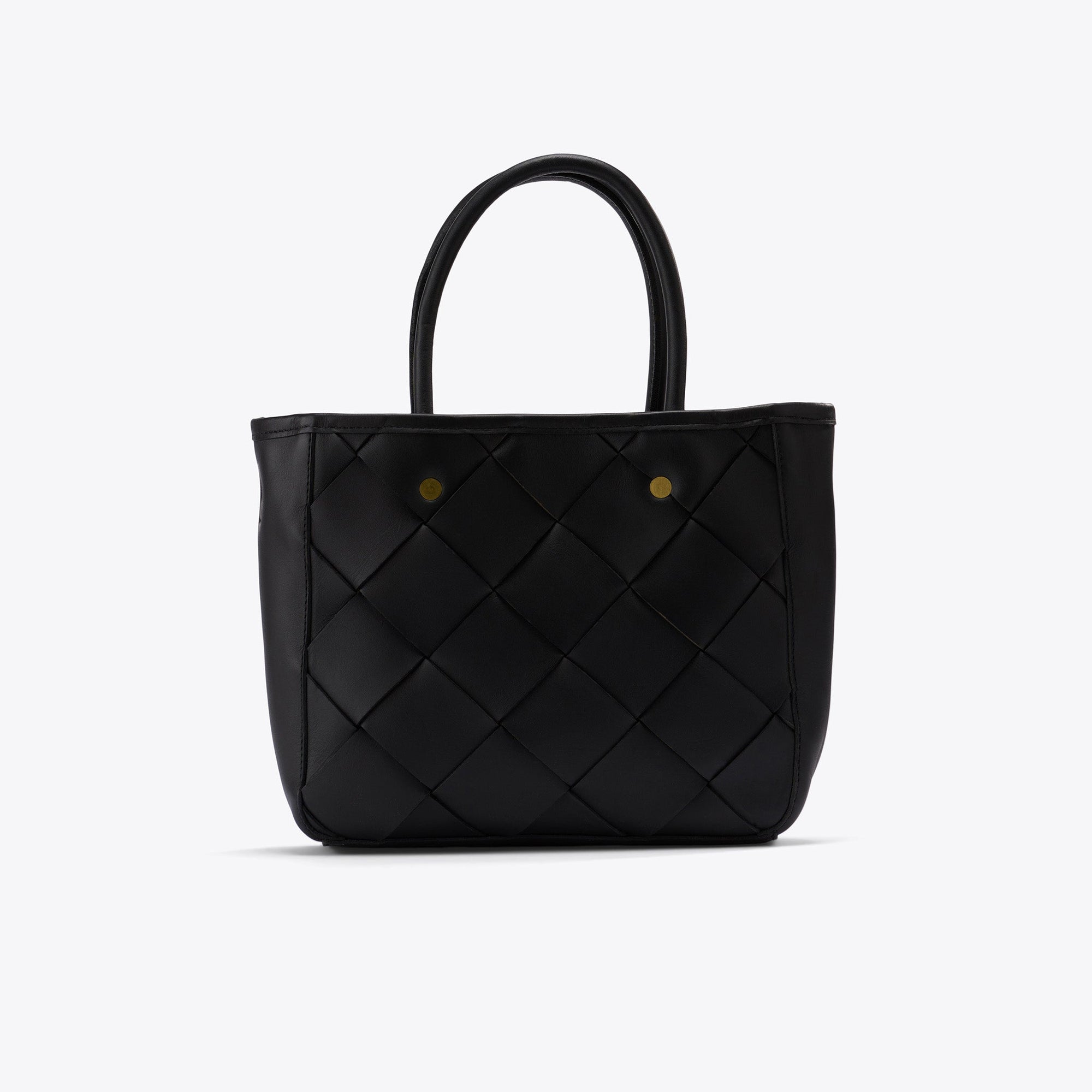 Womens | Carry-All Handwoven Satchel | Black