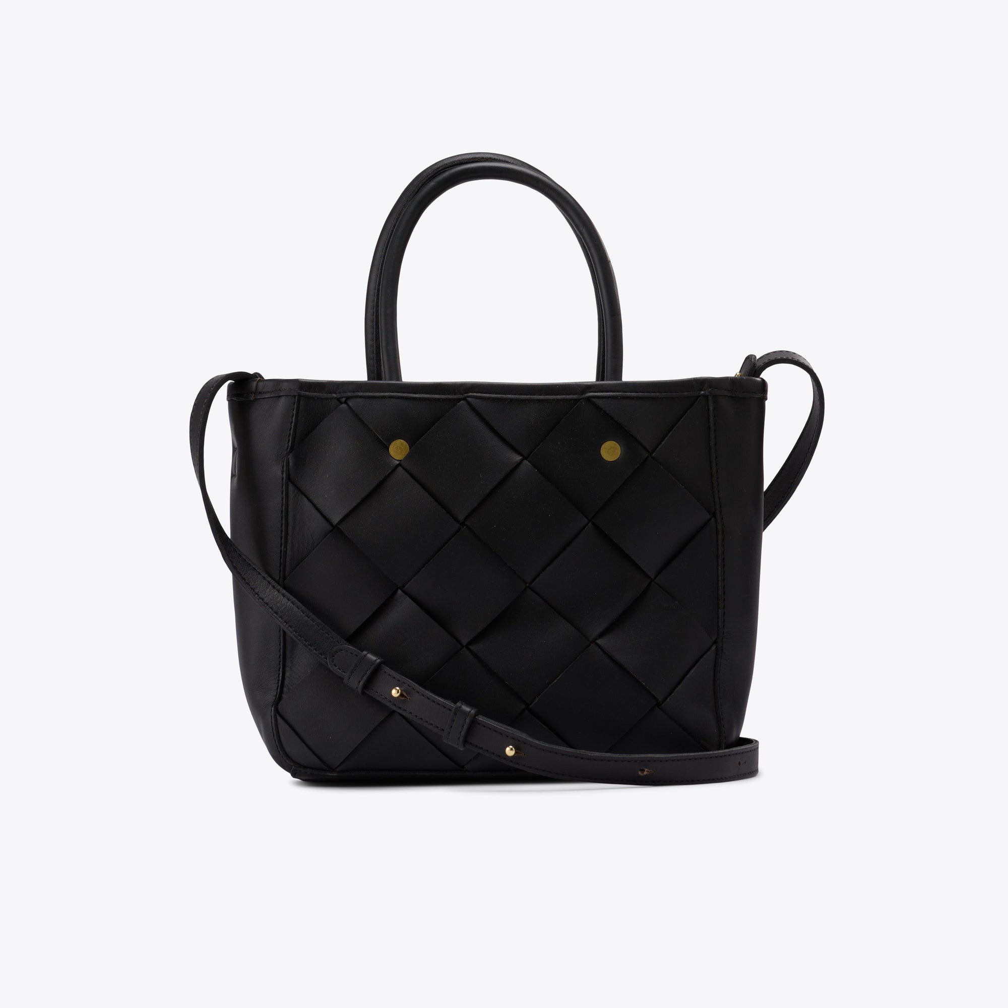 Womens | Carry-All Handwoven Satchel | Black