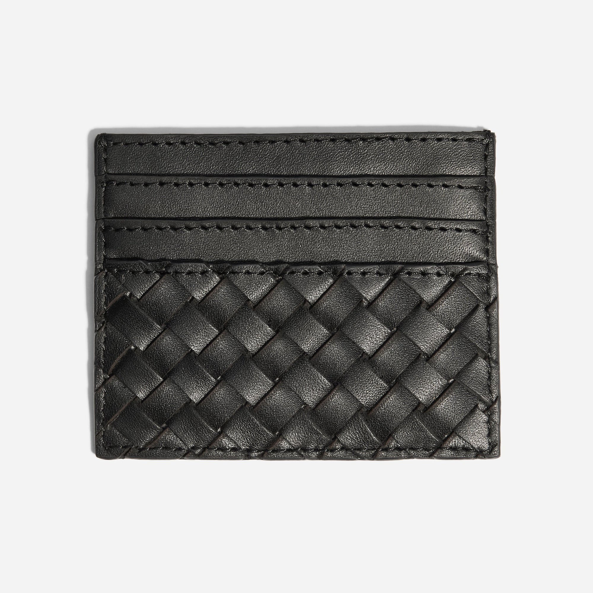 Unisex | Woven Card Holder | Black