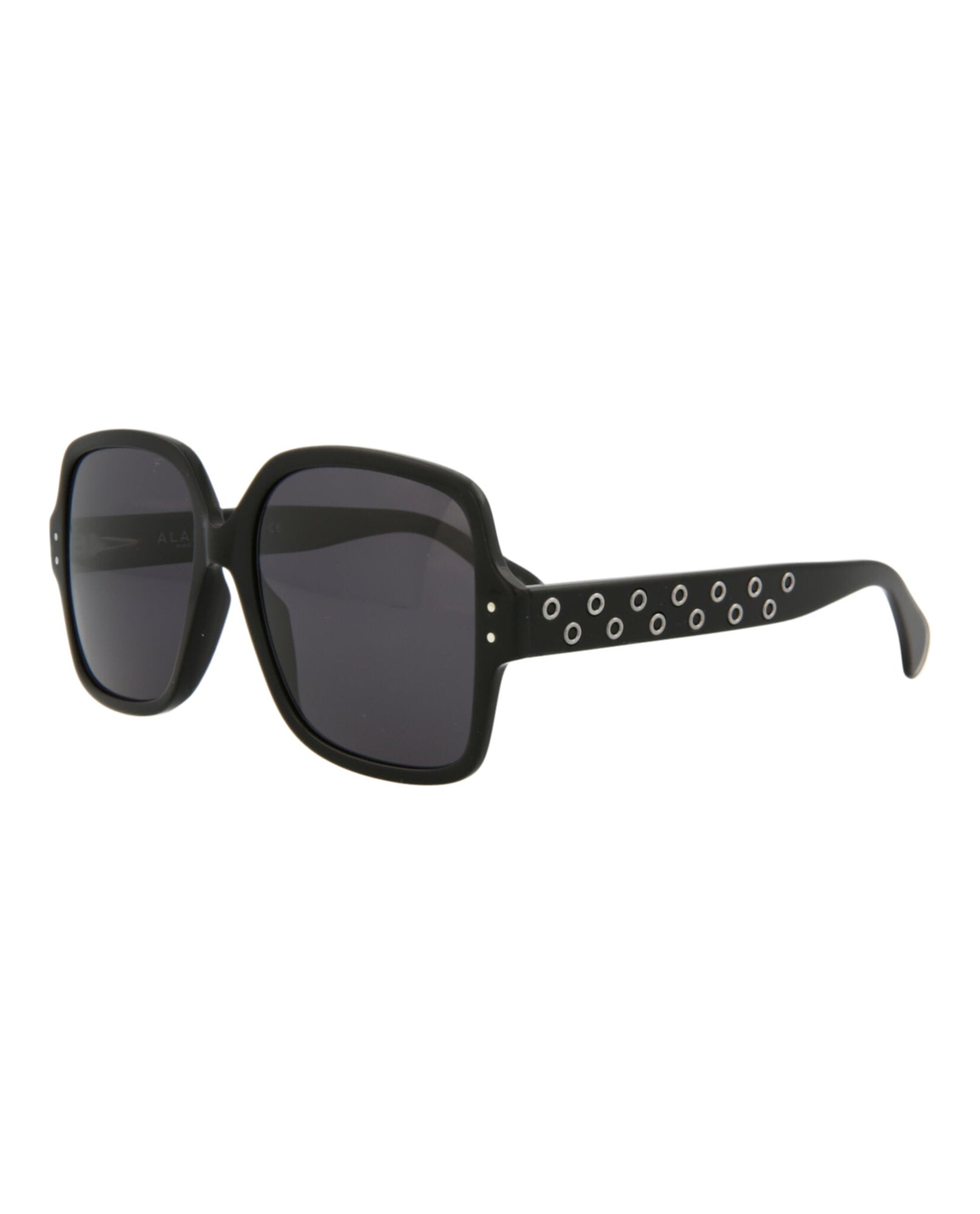 Alaia Square Acetate Sunglasses | Black