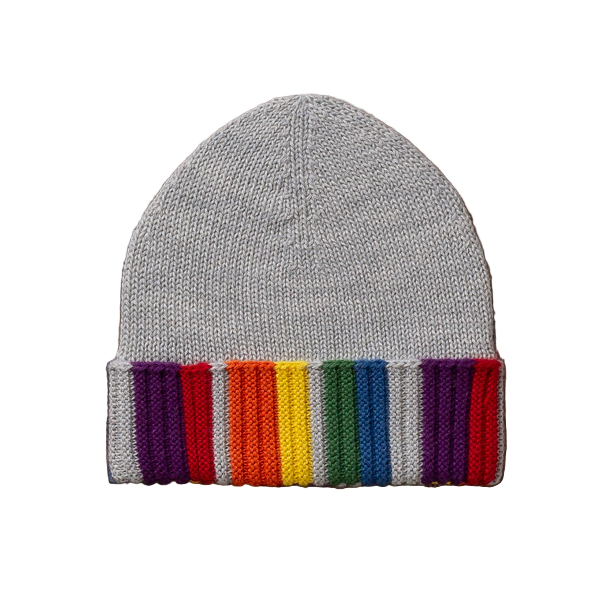 Rainbow Hat | Pearl Grey/Rainbow