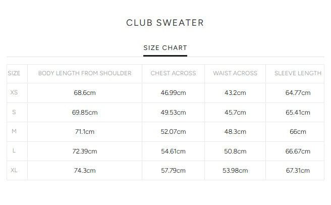Mens | Club Sweater | Light Grey