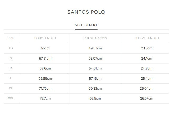 Mens | Santos Polo | Aqua