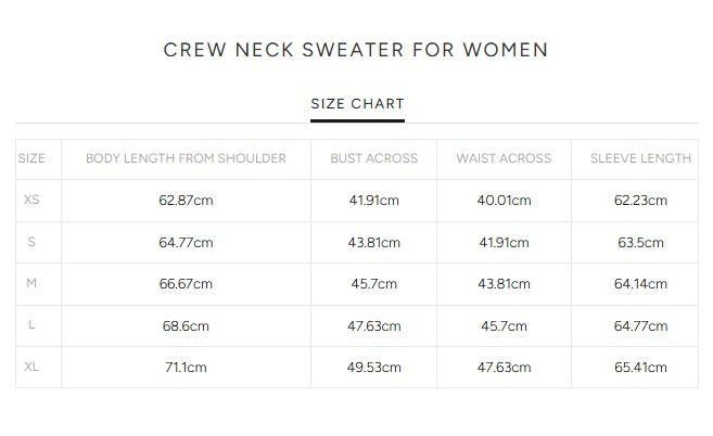 Womens | Crew Neck Sweater Light Pink | Light Pink