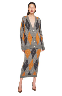 Abarne Cardigan | Cinnamon Slate Grey