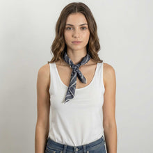 Unisex | Estelle Stars Bandana | Navy / Ivory