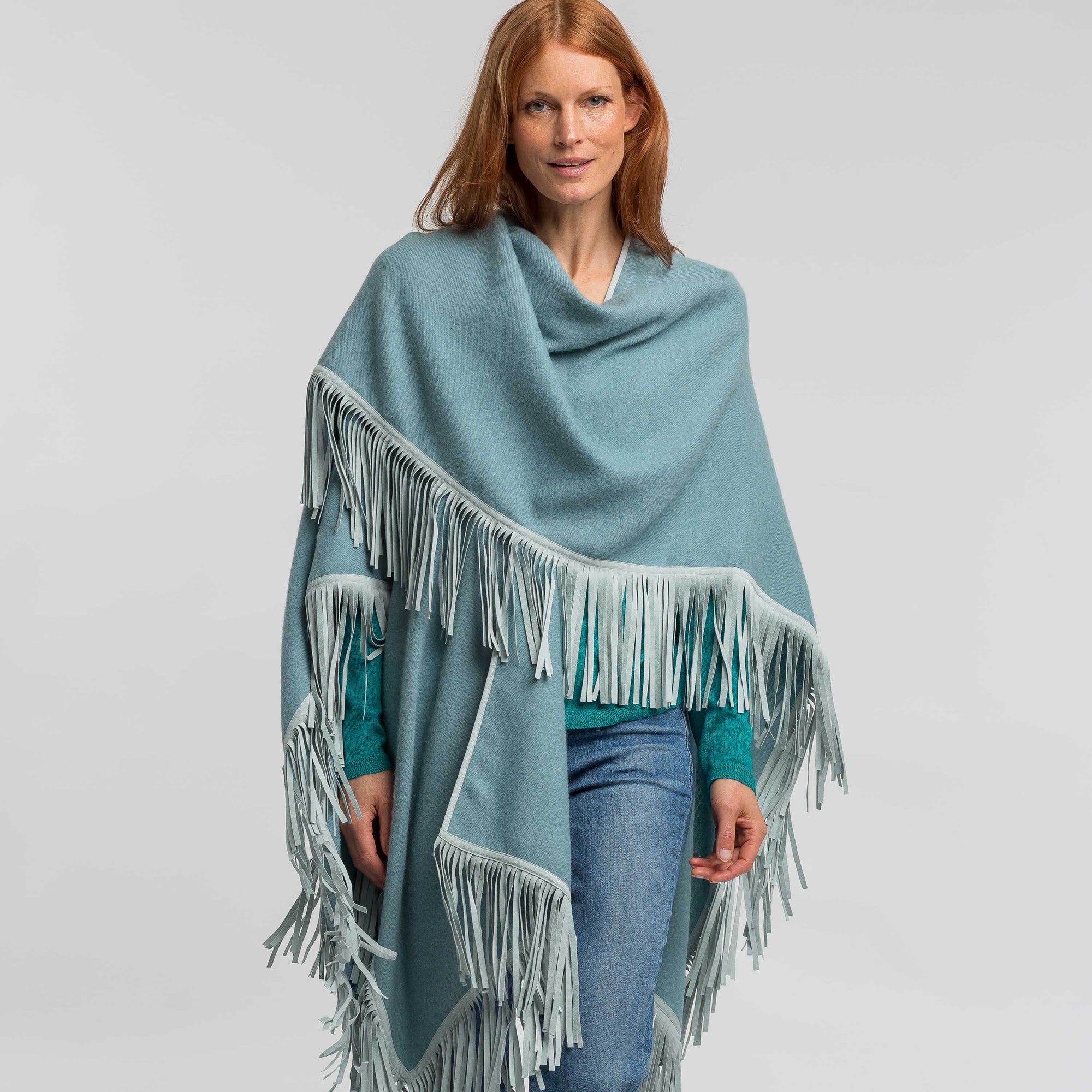 Unisex | Santa Fe Cape | Light Grey