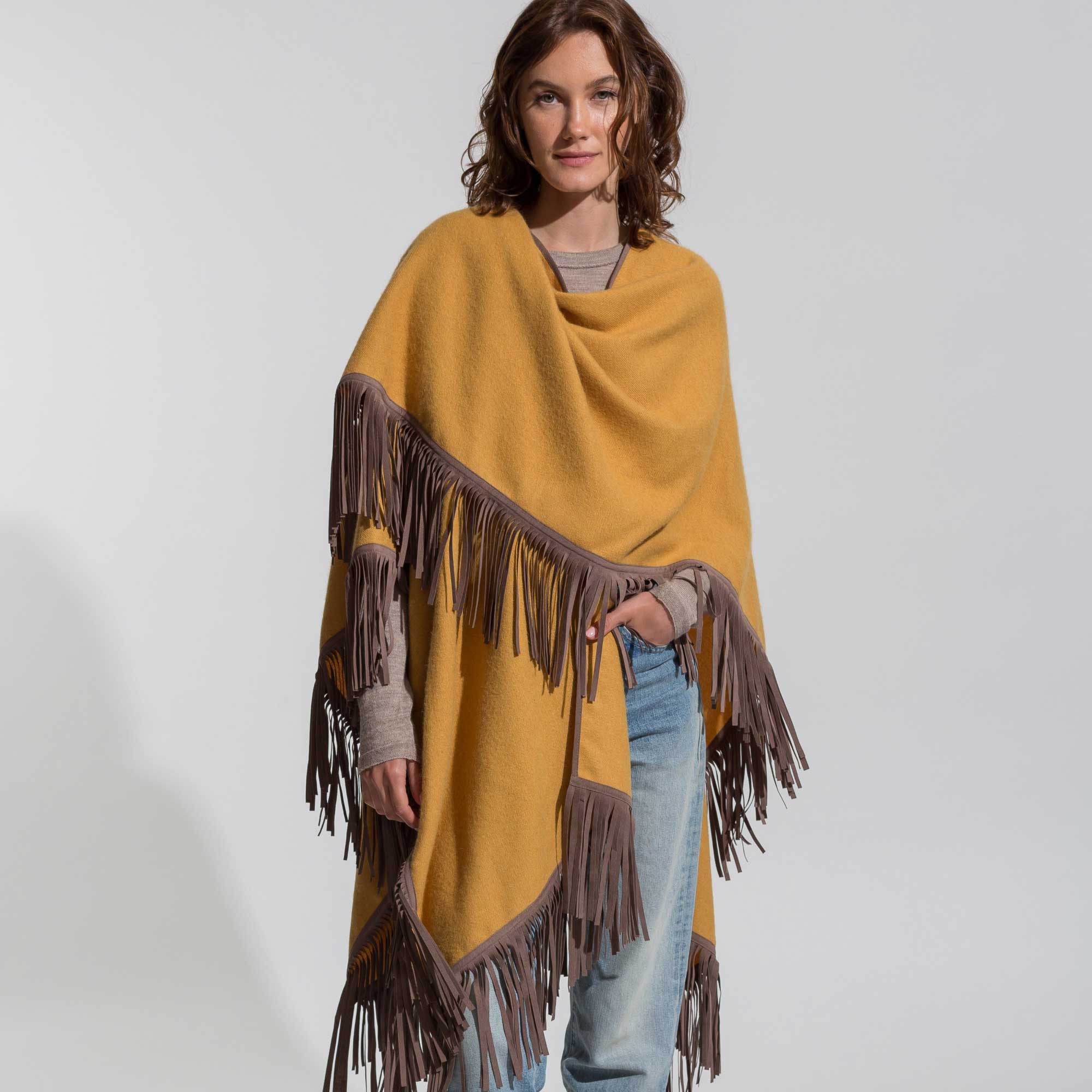 Unisex | Santa Fe Cape | Light Grey