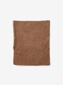 WOOL NECK GAITER - Desert Taupe - flat lay