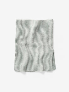 WOOL NECK GAITER - Slate Gray - flat lay