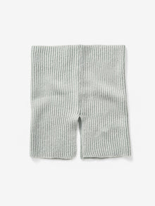 WOOL NECK GAITER - Slate Gray - flat lay - side